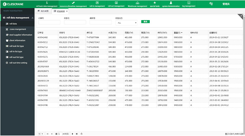 Unmanned Warehouse Management System (CWMS)